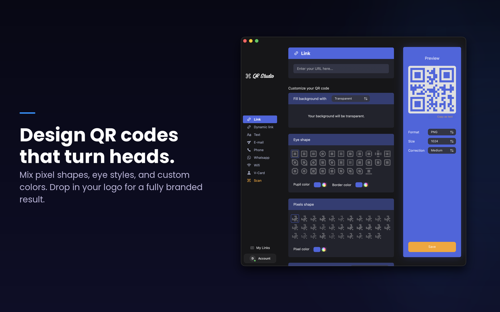 QR code designer