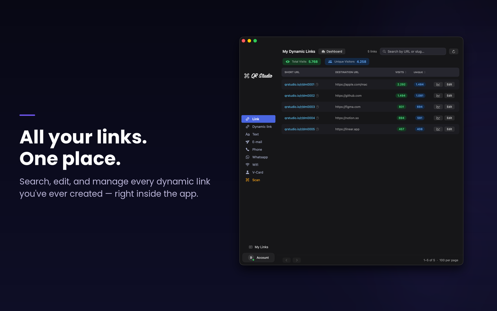 Link manager